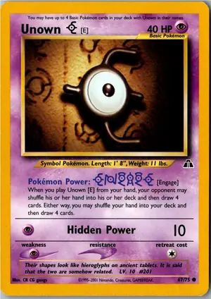Unown [E] Icognito E Exemplar 2,95 €