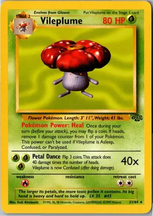 Vileplume Giflor Exemplar 6,45 €