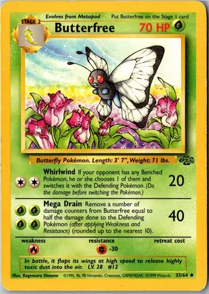 Butterfree Smettbo Exemplar 2,95 €