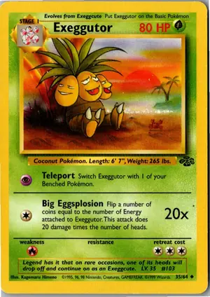 Exeggutor Kokowei Exemplar 2,95 €