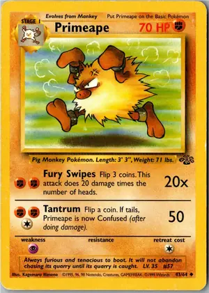 Primeape Rasaff Exemplar 2,95 €