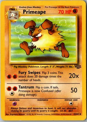 Primeape Rasaff Exemplar 2,95 €