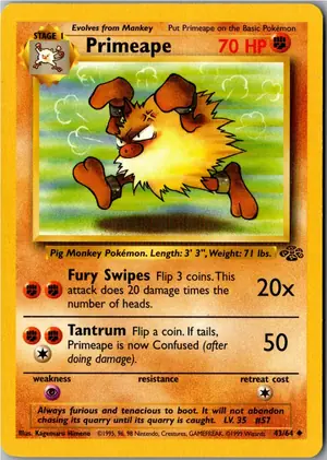 Primeape Rasaff Exemplar 2,95 €