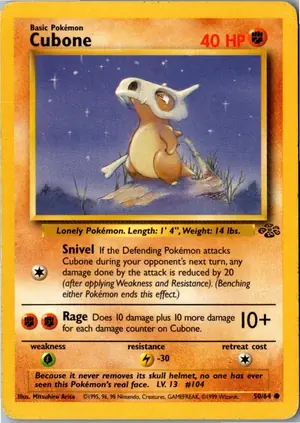 Cubone Tragosso Exemplar 2,95 €