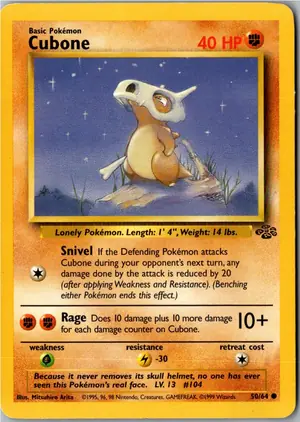 Cubone Tragosso Exemplar 2,95 €