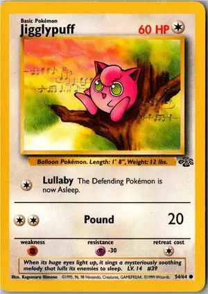 Jigglypuff Pummeluff Exemplar 4,95 €