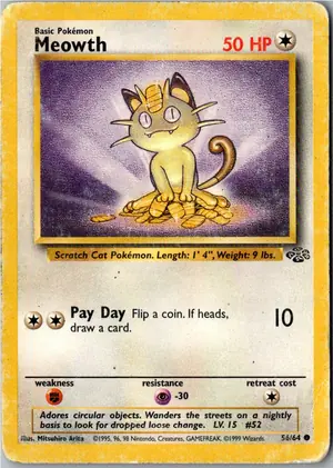 Meowth Mauzi Exemplar 2,95 €