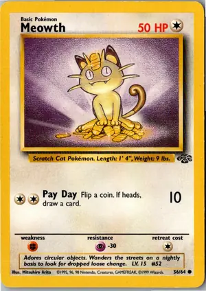 Meowth Mauzi Exemplar 2,95 €