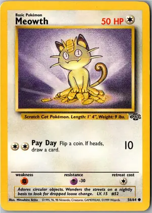 Meowth Mauzi Exemplar 2,95 €