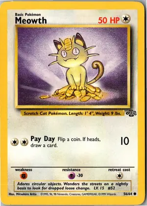Meowth Mauzi Exemplar 2,95 €