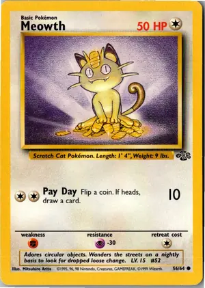 Meowth Mauzi Exemplar 2,95 €