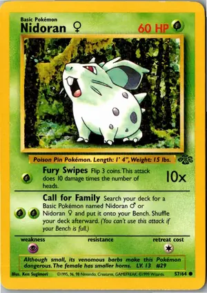 Nidoran♀ Nidoran W Exemplar 1,95 €
