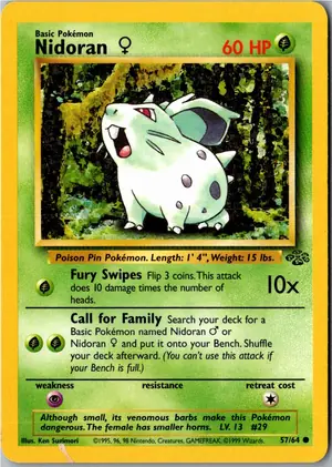 Nidoran♀ Nidoran W Exemplar 1,95 €