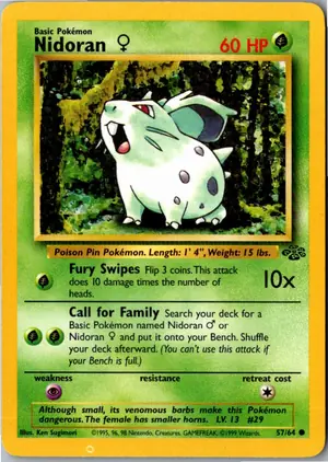 Nidoran♀ Nidoran W Exemplar 1,95 €