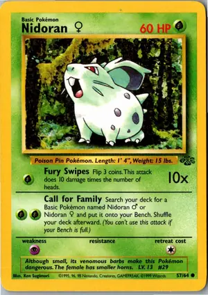 Nidoran♀ Nidoran W Exemplar 1,95 €