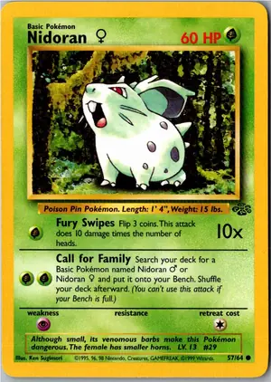 Nidoran♀ Nidoran W Exemplar 1,95 €