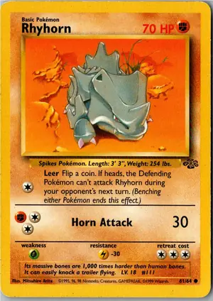 Rhyhorn Rihorn Exemplar 3,25 €