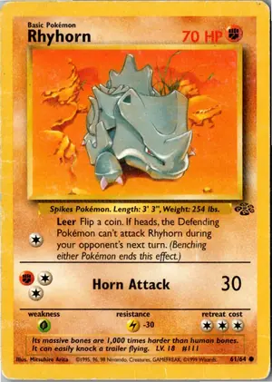 Rhyhorn Rihorn Exemplar 3,25 €