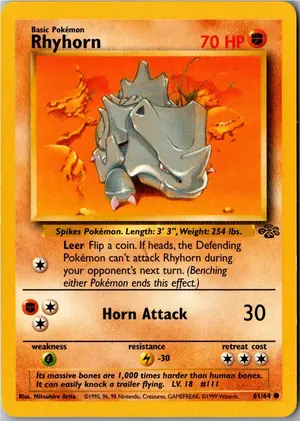 Rhyhorn Rihorn Exemplar 3,25 €