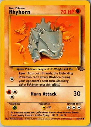 Rhyhorn Rihorn Exemplar 3,25 €