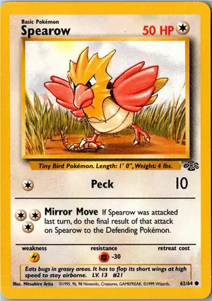 Spearow Habitak Exemplar 3,45 €