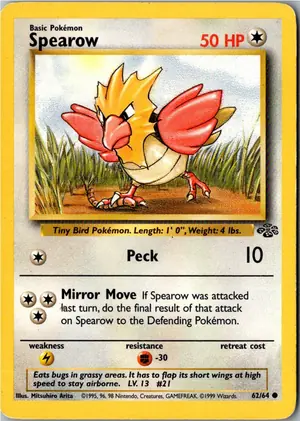 Spearow Habitak Exemplar 3,45 €