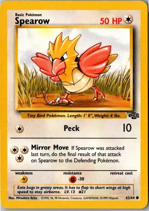 Spearow Habitak Exemplar 3,45 €
