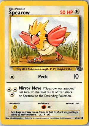 Spearow Habitak Exemplar 3,45 €