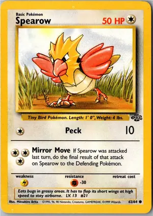Spearow Habitak Exemplar 3,45 €