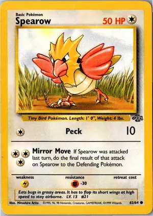 Spearow Habitak Exemplar 3,45 €