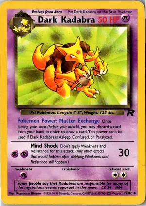 Dark Kadabra Dunkles Kadabra Exemplar 3,95 €