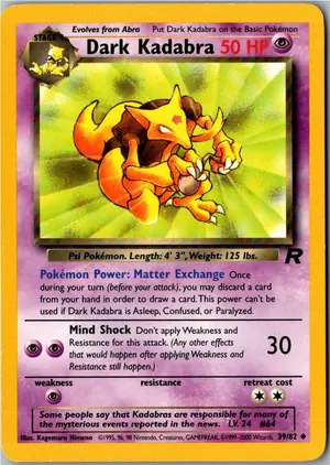 Dark Kadabra Dunkles Kadabra Exemplar 3,95 €