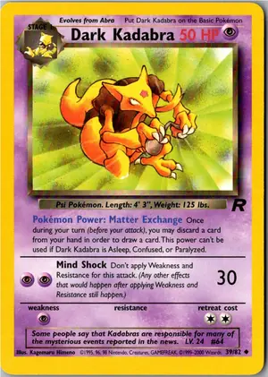 Dark Kadabra Dunkles Kadabra Exemplar 3,95 €