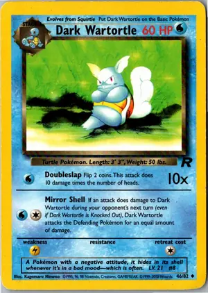 Dark Wartortle Dunkles Schillok Exemplar 4,95 €