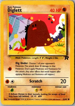 Diglett Digda Exemplar 2,95 €