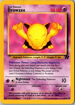 Drowzee Traumato Exemplar 2,95 €