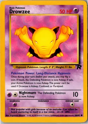 Drowzee Traumato Exemplar 2,95 €