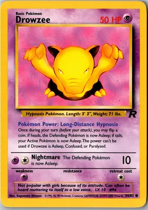 Drowzee Traumato Exemplar 2,95 €