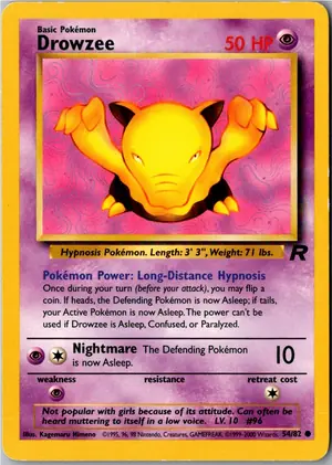 Drowzee Traumato Exemplar 2,95 €