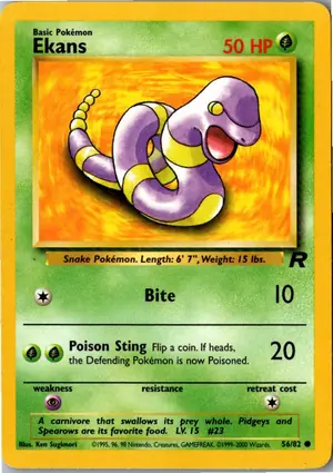 Ekans Rettan Exemplar 2,95 €