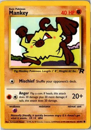 Mankey Menki Exemplar 2,95 €