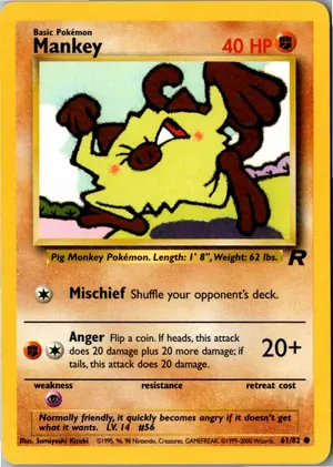 Mankey Menki Exemplar 2,95 €