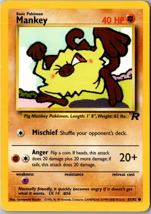 Mankey Menki Exemplar 2,95 €