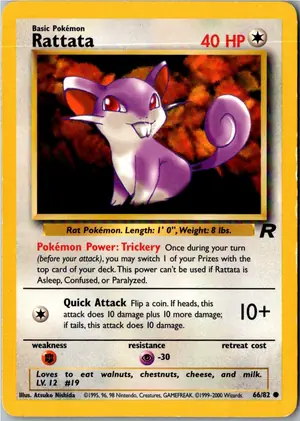 Rattata Rattfratz Exemplar 2,95 €