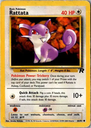 Rattata Rattfratz Exemplar 2,95 €