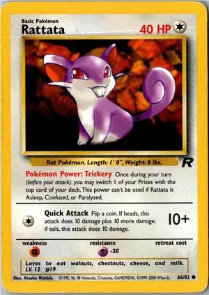 Rattata Rattfratz Exemplar 2,95 €