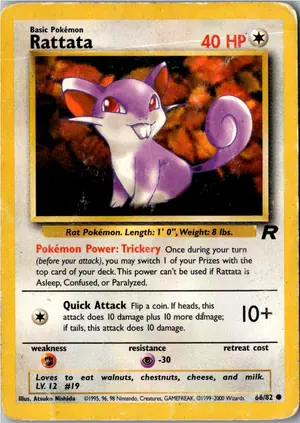 Rattata Rattfratz Exemplar 2,95 €
