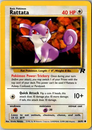 Rattata Rattfratz Exemplar 2,95 €