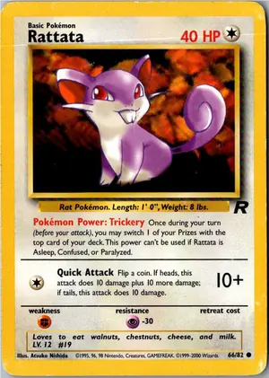 Rattata Rattfratz Exemplar 2,95 €