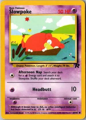 Slowpoke Flegmon Exemplar 2,95 €